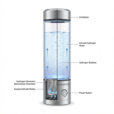 Hydrova® Hydrogen Water Bottle