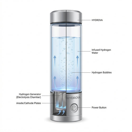 Hydrova® Hydrogen Water Bottle